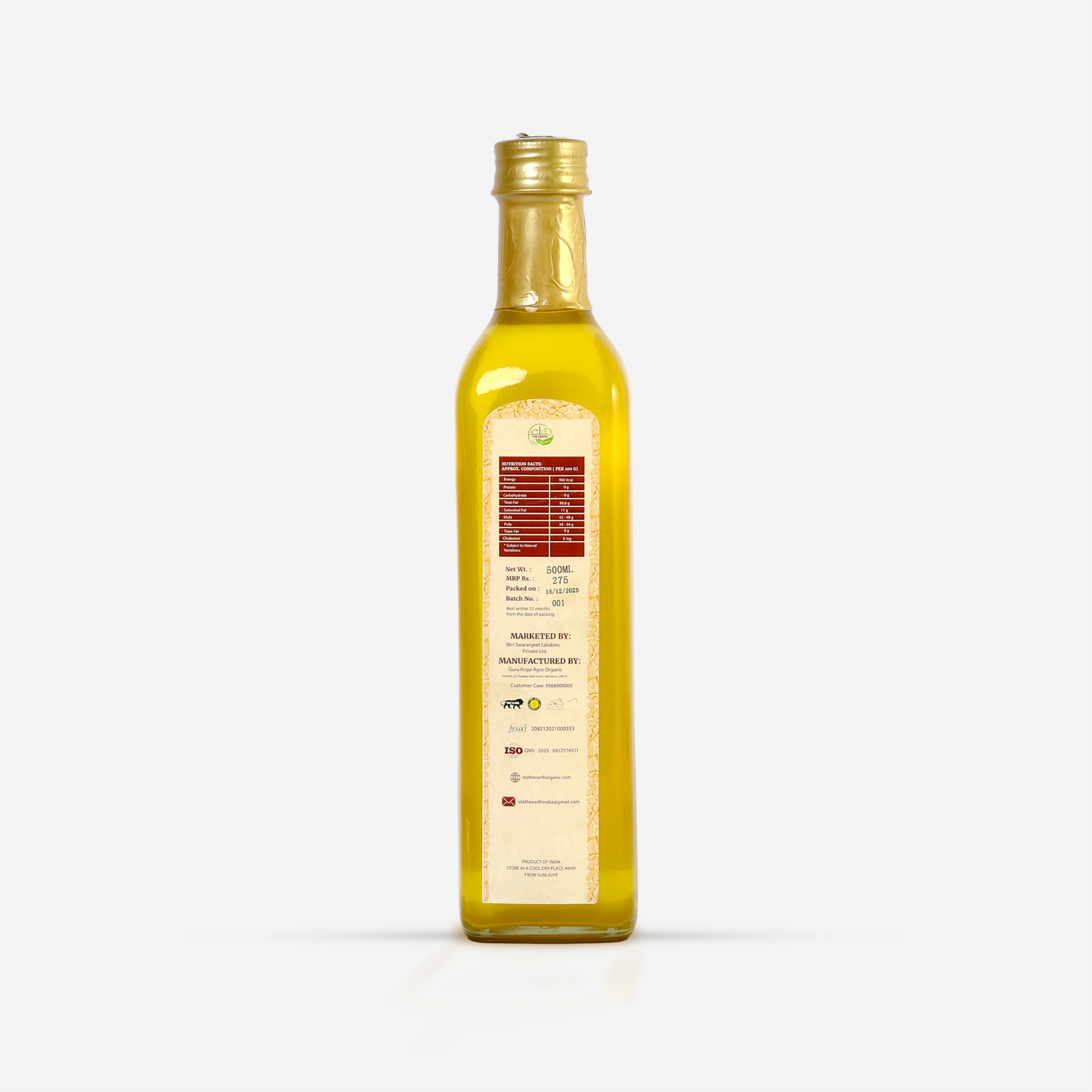 Groundnut oil