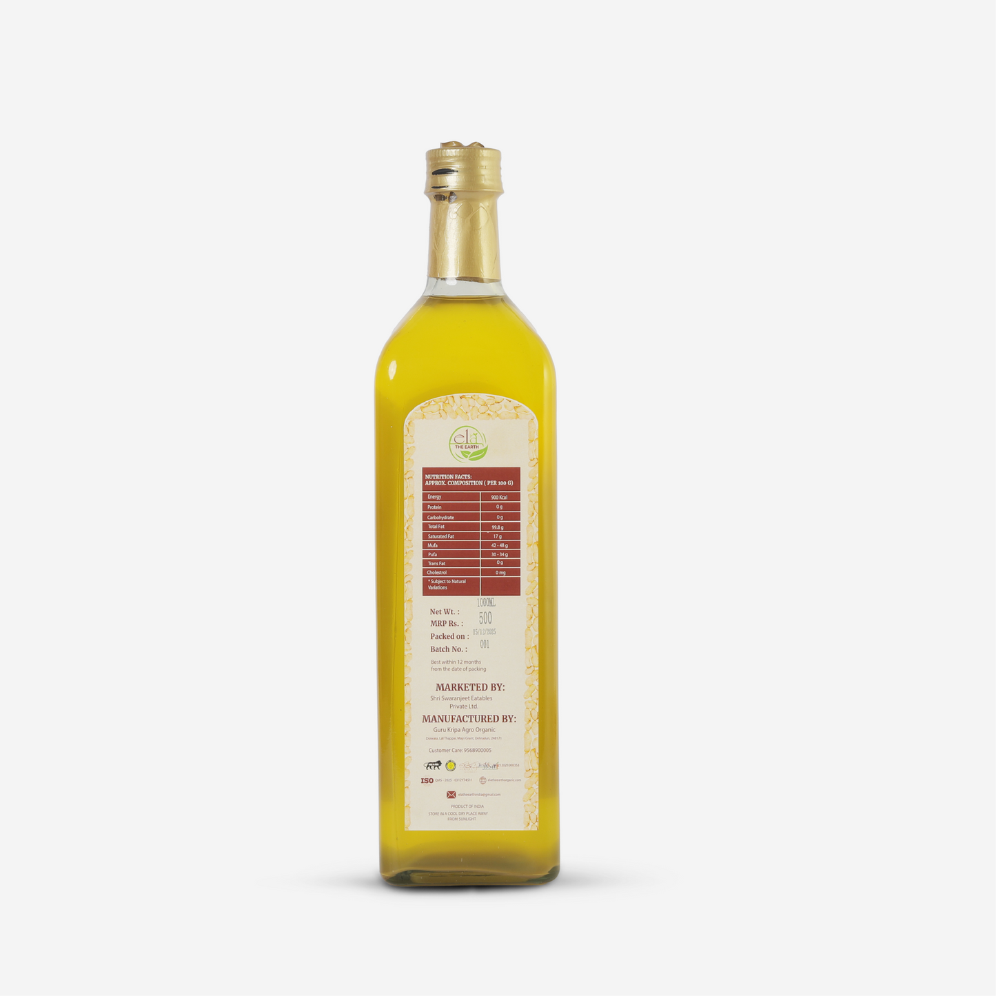 Groundnut oil